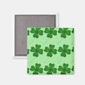 Lucky Clovers-patroon Magneet (Voorkant / Achterkant)