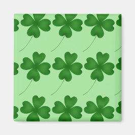 Lucky Clovers-patroon Magneet