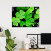 Lucky Clovers Poster (Thuiskantoor)