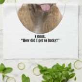 Lucky Cocker Spaniel Theedoek (Gevouwen)