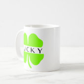 Lucky Coffee en Tea Koffiemok (Voorkant links)