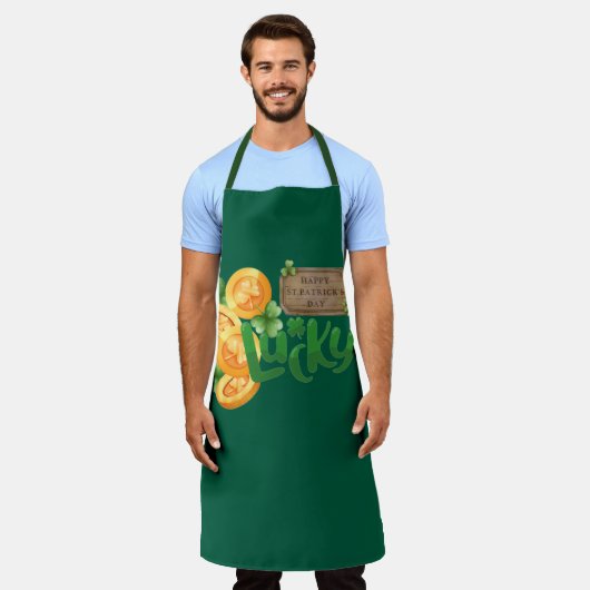 Lucky Coin Apron Schort (Gedragen)