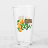 Lucky Coin Glass Cup Glas (Voorkant)