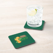 Lucky Coin Hard plastic coaster Bier Onderzetter (Rechterzijde)