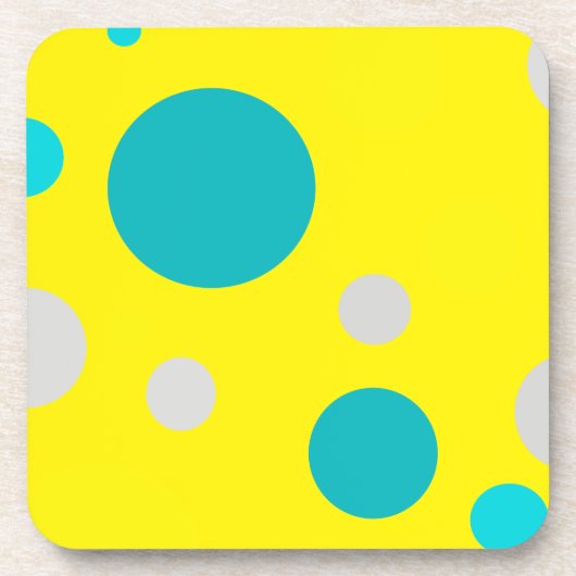 Lucky Colorful Bubbles Bier Onderzetter (Voorkant)