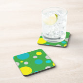 Lucky Colorful Bubbles Bier Onderzetter (Rechterzijde)