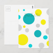 Lucky Colorful Bubbles Briefkaart (Voorkant / Achterkant)