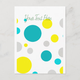 Lucky Colorful Bubbles Briefkaart