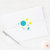 Lucky Colorful Bubbles Hart Sticker (Envelop)