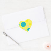 Lucky Colorful Bubbles Hart Sticker (Envelop)