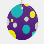 Lucky Colorful Bubbles Keramisch Ornament (Links)