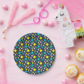 Lucky Colorful Bubbles Papieren Bordje (Feest)