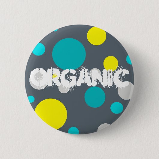 Lucky Colorful Bubbles Ronde Button 5,7 Cm (Voorkant)