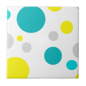 Lucky Colorful Bubbles Tegeltje (Voorkant)