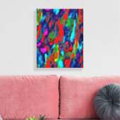 Lucky Colors (meer opties) - Canvas Afdruk (Insitu (Woonkamer))
