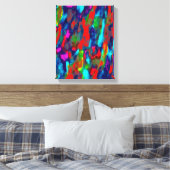 Lucky Colors (meer opties) - Canvas Afdruk (Insitu (Slaapkamer))
