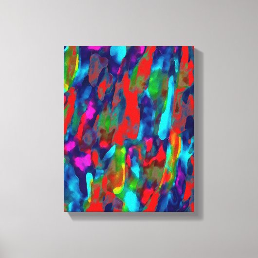 Lucky Colors (meer opties) - Canvas Afdruk (Voorkant)