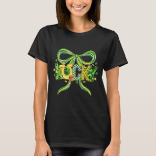 Lucky Coquette Strikje Schattig Retro St. Patrick' T-shirt