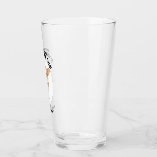 Lucky Corgi Glas (Links)