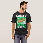 Lucky Cornhole Team Bean Bag Cornhole T-shirt (Voorkant volledig)