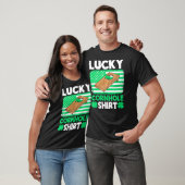 Lucky Cornhole Team Bean Bag Cornhole T-shirt (Unisex)