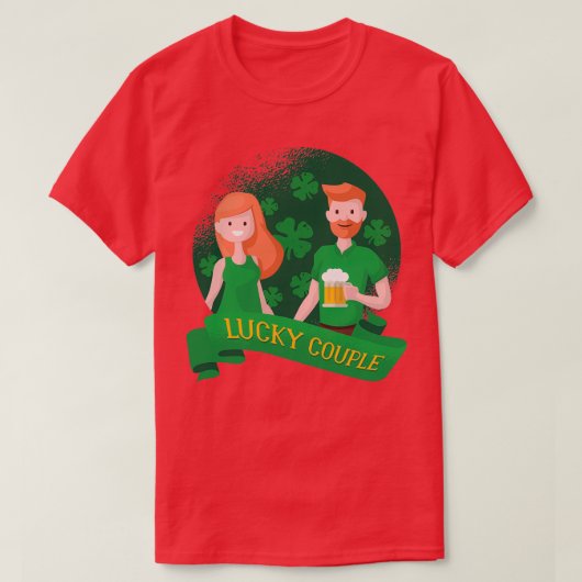 Lucky Couple T-shirt (Design voorkant)