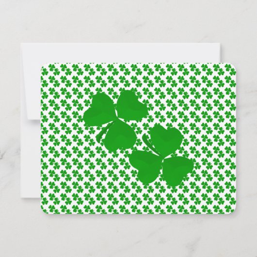 Lucky Cover Weddenschap RSVP Kaartje (Achterkant)