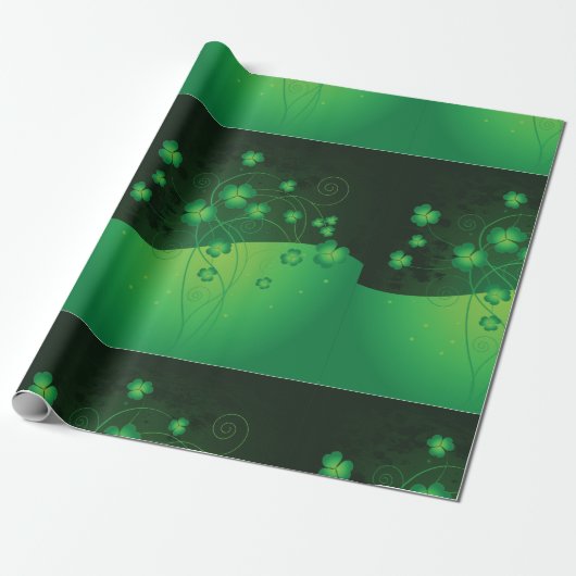 Lucky Cover Wrapping Paper Cadeaupapier (Uitgerold)