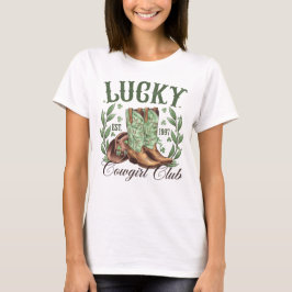 Lucky Cowgirl Club T-shirt