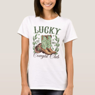 Lucky Cowgirl Club T-shirt