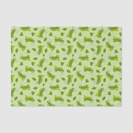 Lucky Cricket Pattern Tissuepapier (Voorkant)