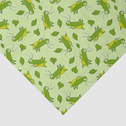 Lucky Cricket Pattern Tissuepapier (Detail)