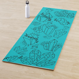 Lucky Crystals Yoga Mat