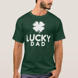Lucky Dad Four-Leaf Clover Shirt - Vaderdag