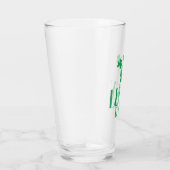 Lucky Dad Pint Glass - Clover Cool voor vaders Glas (Rechts)