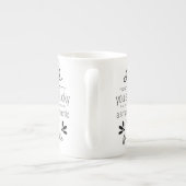 Lucky Dad Smart en Grapny Child Vaderdag Gift Porselein Kop (Achterkant)