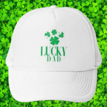 Lucky Dad Truckerhoed – Shamrocks & Stijl