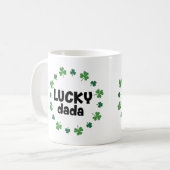 Lucky Dada Definitie Mok - Beste Vader Cadeau (Voorkant links)