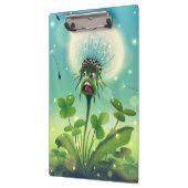 Lucky Dandelion en vier bladluiken Klembord (Links)