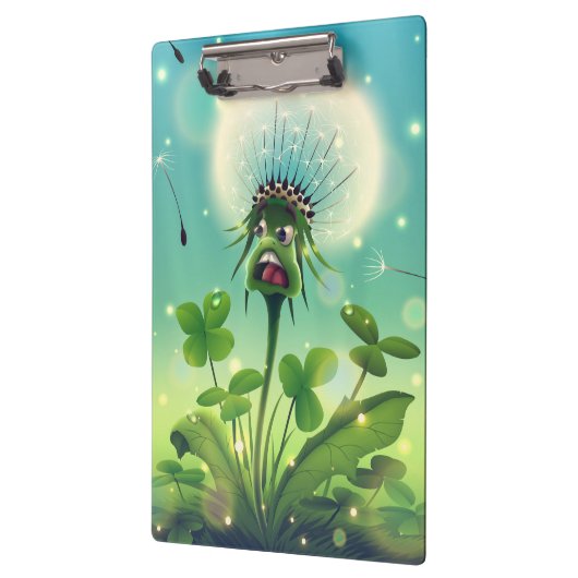 Lucky Dandelion en vier bladluiken Klembord (Links)