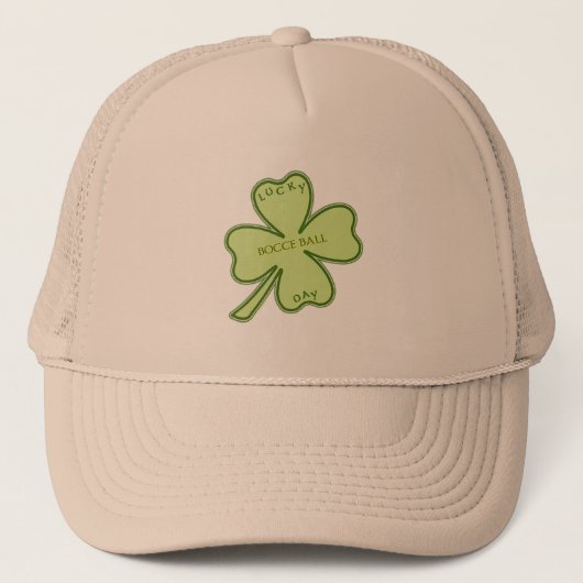 Lucky Day Bocce Ball Trucker Pet (Voorkant)