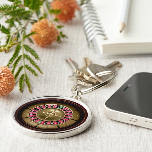Lucky Day Roulette Sleutelhanger (Zijkant)