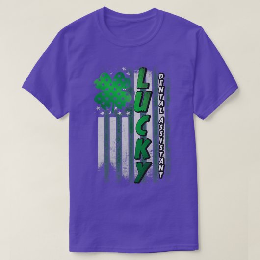 Lucky Dental Assistant T-shirt (Design voorkant)