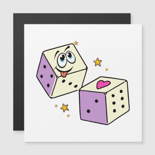 Lucky Dice (Voorkant / Achterkant)