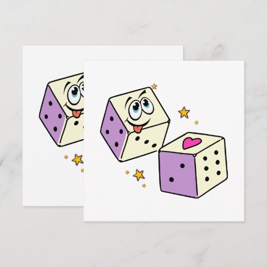 Lucky Dice (Voorkant / Achterkant)