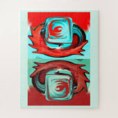 Lucky dice art legpuzzel (Verticaal)