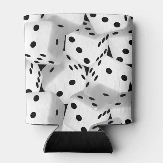 Lucky dice blikjeskoeler (Achterkant)