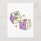 Lucky Dice Briefkaart (Voorkant)