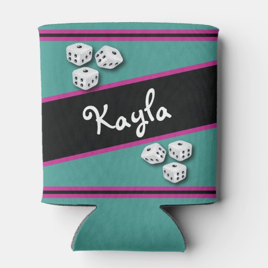 Lucky Dice Bunco Water Cooler (Achterkant)