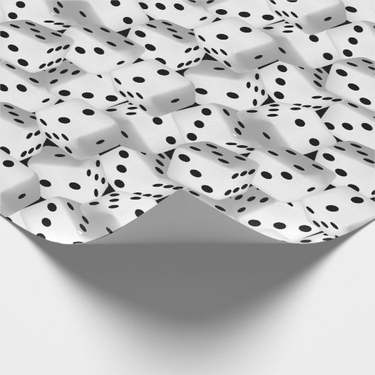 Lucky dice cadeaupapier (Hoek)